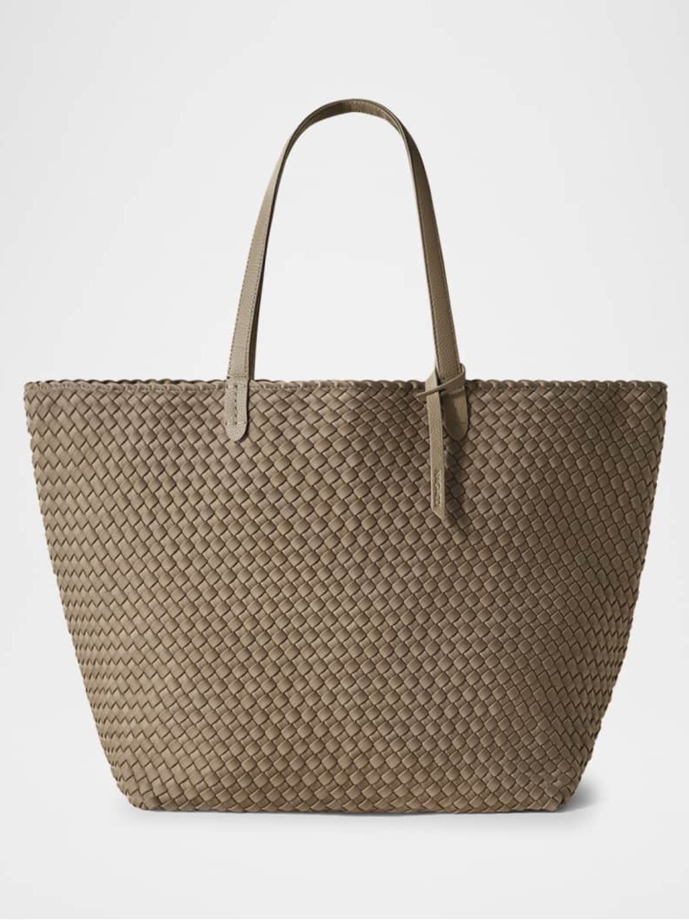 NAGHEDI Jetsetter Woven Tote Bag Cashmere